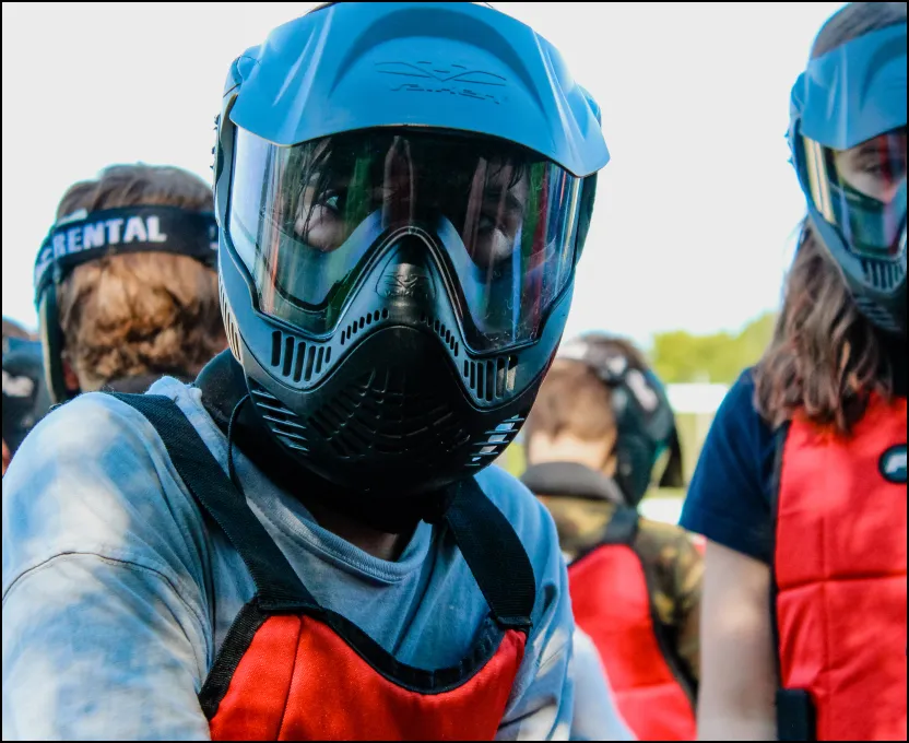 Giocatori paintball