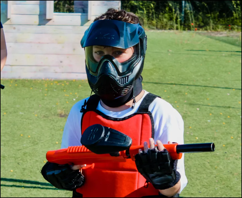 Giocatori paintball