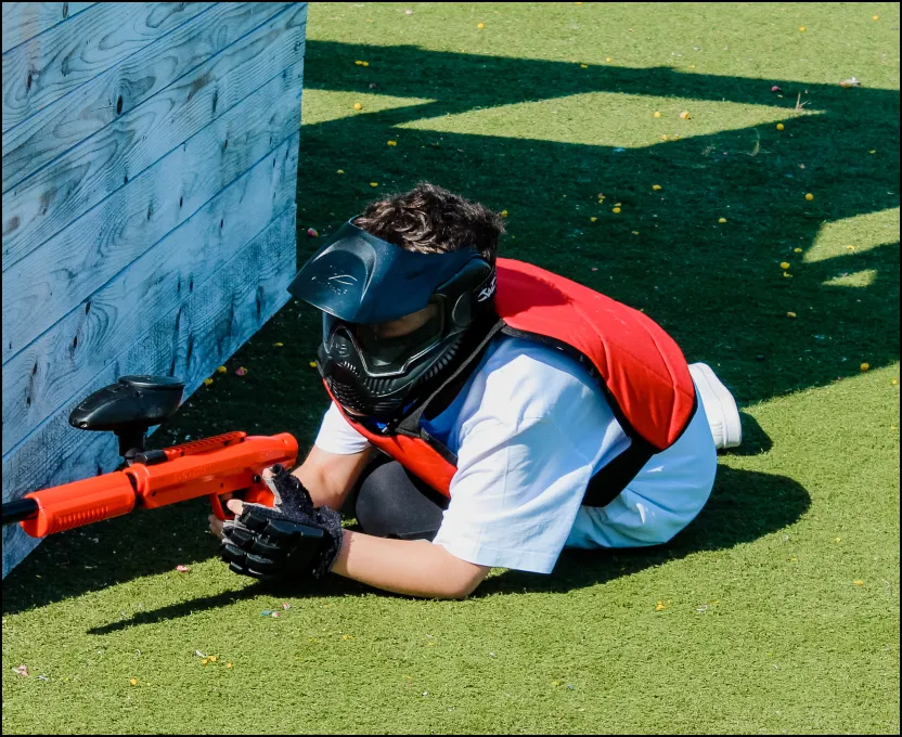 Giocatori paintball