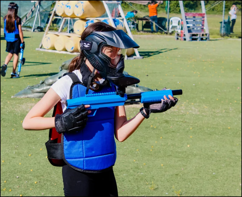 Giocatori paintball