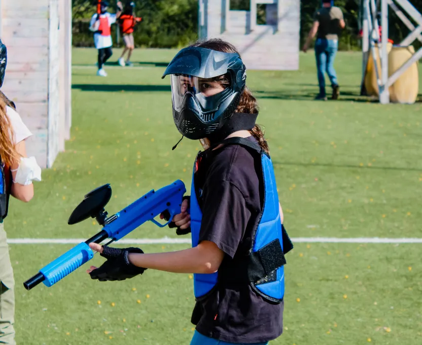 Giocatori paintball