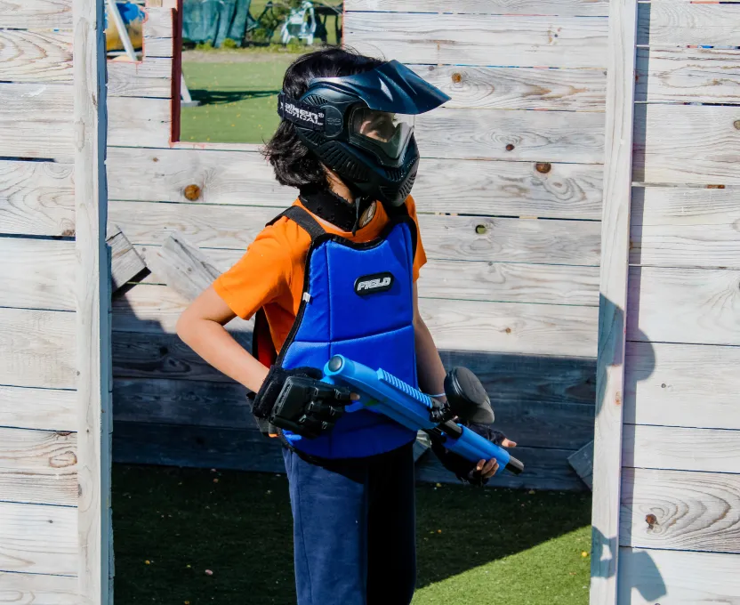 Giocatori paintball