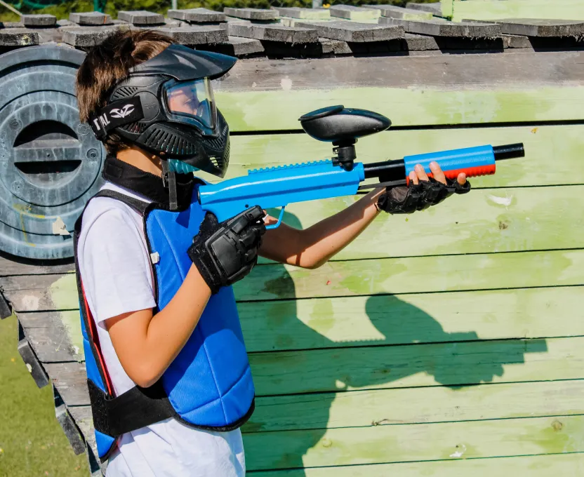 Giocatori paintball